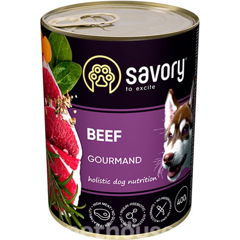 Savory Dog Adult Beef