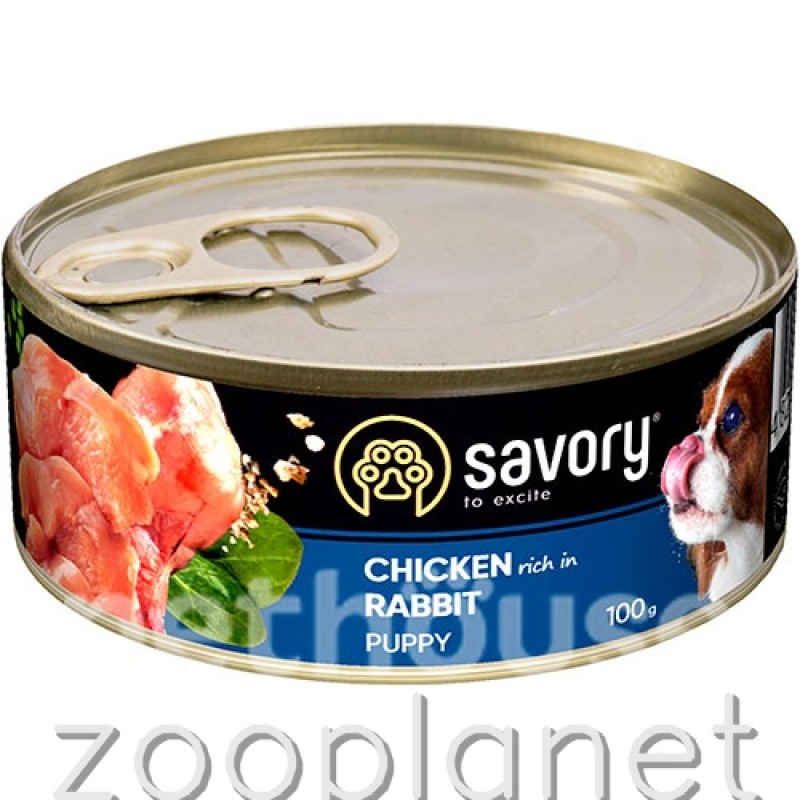 Savory Puppy Rabbit & Chicken