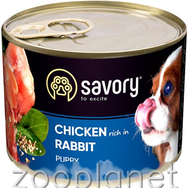Savory Puppy Rabbit & Chicken
