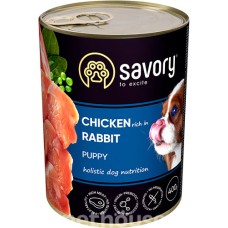 Savory Puppy Rabbit & Chicken