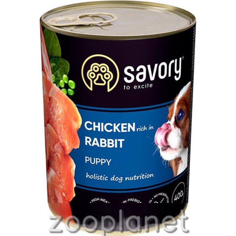 Savory Puppy Rabbit & Chicken