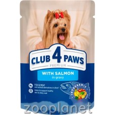 Клуб 4 Лапи Premium з лососем у соусі для собак малих порід