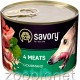 Savory Dog Adult 4 Meats