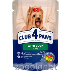 Клуб 4 Лапи Premium з качкою в желе для собак малих порід