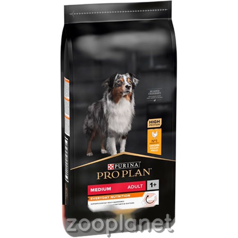 Purina Pro Plan Dog Adult Medium Everyday Nutrition